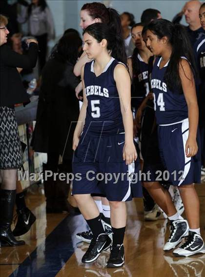 Thumbnail 2 in St. Genevieve vs. Flintridge Prep (CIF SS Playoffs) photogallery.