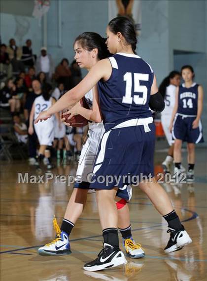 Thumbnail 1 in St. Genevieve vs. Flintridge Prep (CIF SS Playoffs) photogallery.