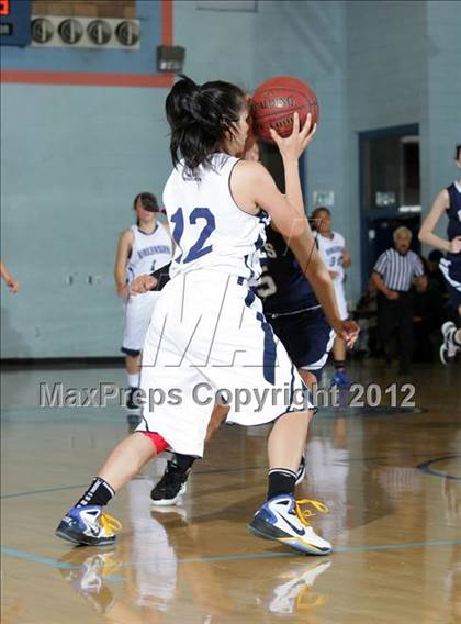 Thumbnail 2 in St. Genevieve vs. Flintridge Prep (CIF SS Playoffs) photogallery.