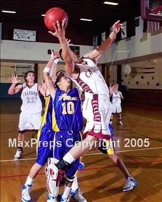 Thumbnail 3 in Bishop Amat vs. Calvary Chapel Downey (Grizzly Classic tourney) photogallery.