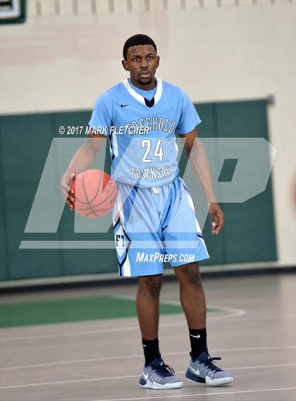 Thumbnail 1 in Hammonton vs Freehold Township (MLK Joe Divito Invitational Showcase) photogallery.