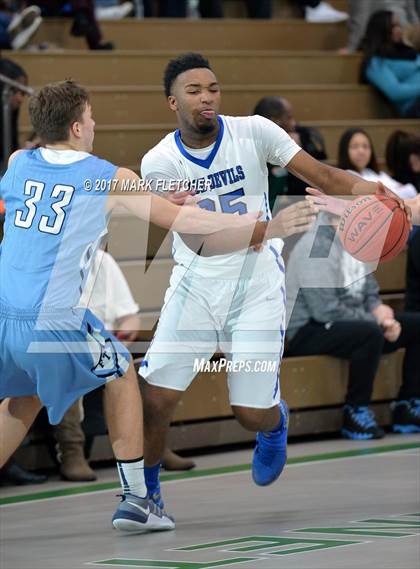 Thumbnail 2 in Hammonton vs Freehold Township (MLK Joe Divito Invitational Showcase) photogallery.