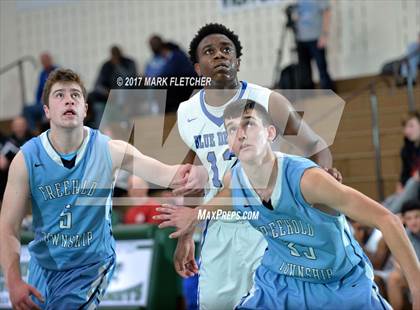Thumbnail 3 in Hammonton vs Freehold Township (MLK Joe Divito Invitational Showcase) photogallery.