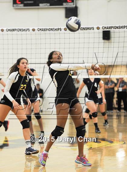 Thumbnail 3 in St. Monica Academy vs Tarbut V'Torah (CIF SS D5A Final) photogallery.