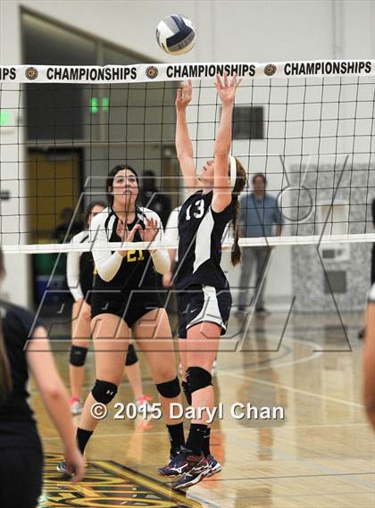 Thumbnail 1 in St. Monica Academy vs Tarbut V'Torah (CIF SS D5A Final) photogallery.