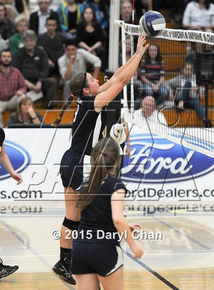 Thumbnail 3 in St. Monica Academy vs Tarbut V'Torah (CIF SS D5A Final) photogallery.