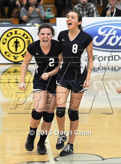 Thumbnail 2 in St. Monica Academy vs Tarbut V'Torah (CIF SS D5A Final) photogallery.