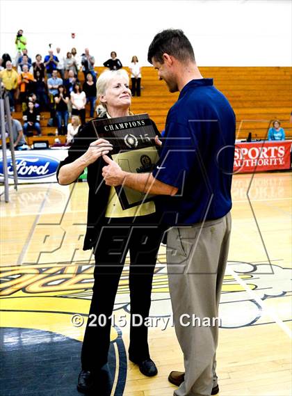 Thumbnail 2 in St. Monica Academy vs Tarbut V'Torah (CIF SS D5A Final) photogallery.