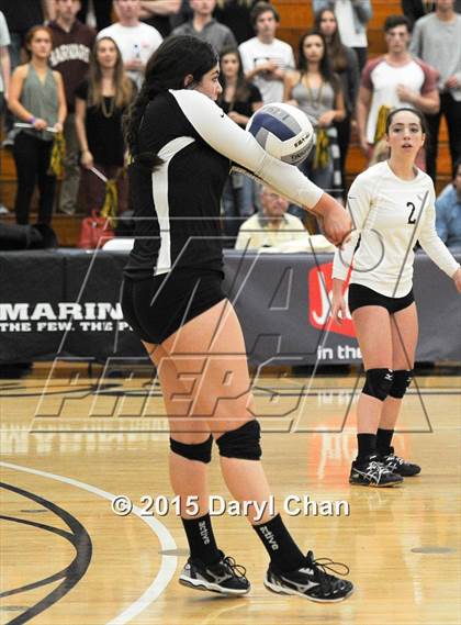 Thumbnail 2 in St. Monica Academy vs Tarbut V'Torah (CIF SS D5A Final) photogallery.