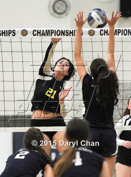 Thumbnail 3 in St. Monica Academy vs Tarbut V'Torah (CIF SS D5A Final) photogallery.
