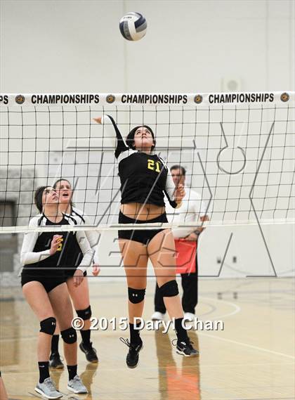 Thumbnail 1 in St. Monica Academy vs Tarbut V'Torah (CIF SS D5A Final) photogallery.