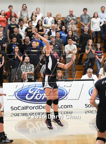 Thumbnail 2 in St. Monica Academy vs Tarbut V'Torah (CIF SS D5A Final) photogallery.