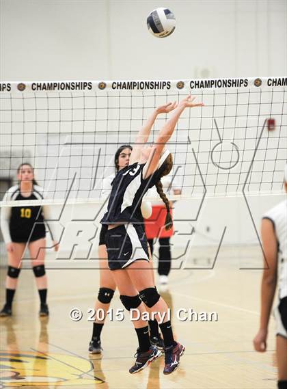 Thumbnail 1 in St. Monica Academy vs Tarbut V'Torah (CIF SS D5A Final) photogallery.
