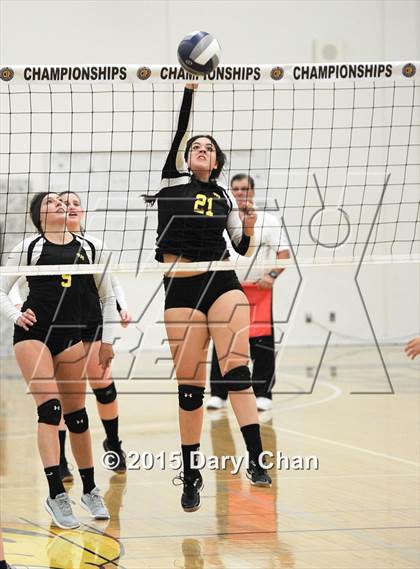 Thumbnail 2 in St. Monica Academy vs Tarbut V'Torah (CIF SS D5A Final) photogallery.
