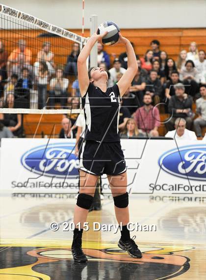 Thumbnail 2 in St. Monica Academy vs Tarbut V'Torah (CIF SS D5A Final) photogallery.