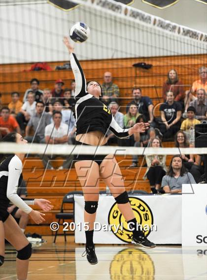 Thumbnail 1 in St. Monica Academy vs Tarbut V'Torah (CIF SS D5A Final) photogallery.