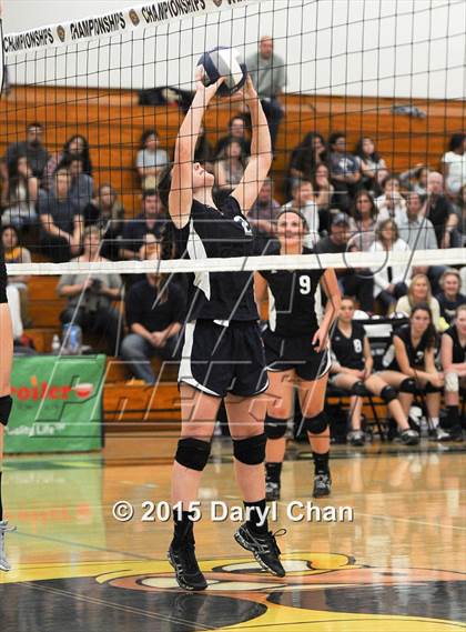 Thumbnail 3 in St. Monica Academy vs Tarbut V'Torah (CIF SS D5A Final) photogallery.
