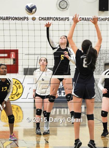 Thumbnail 3 in St. Monica Academy vs Tarbut V'Torah (CIF SS D5A Final) photogallery.