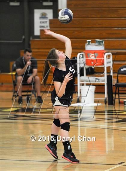 Thumbnail 1 in St. Monica Academy vs Tarbut V'Torah (CIF SS D5A Final) photogallery.