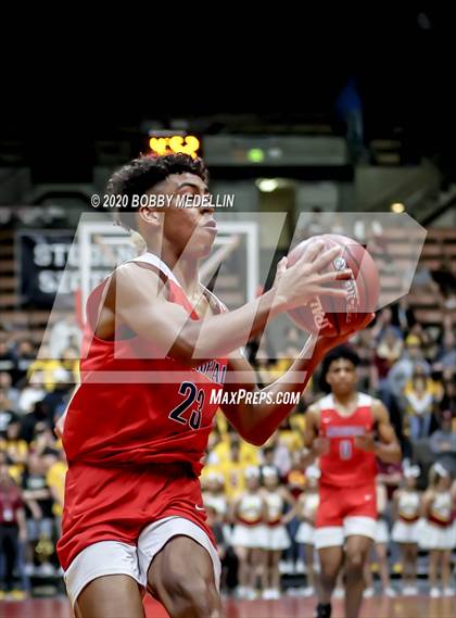 Thumbnail 3 in Clovis West vs. San Joaquin Memorial (CIF Open Division Central Section Championship) photogallery.