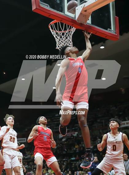 Thumbnail 1 in Clovis West vs. San Joaquin Memorial (CIF Open Division Central Section Championship) photogallery.