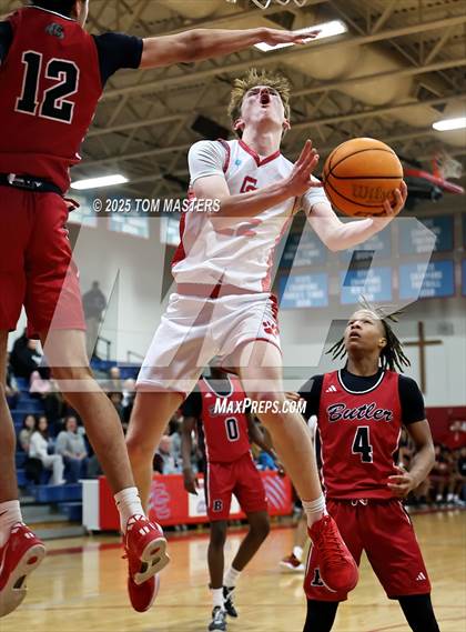 Thumbnail 3 in Butler @ Charlotte Catholic (SW4A Semifinal) photogallery.