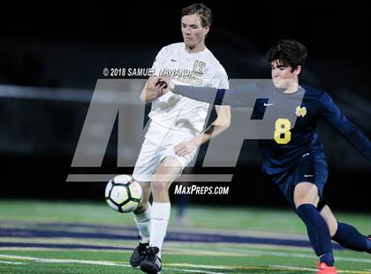 Thumbnail 1 in Notre Dame (SO) vs  St. Francis photogallery.