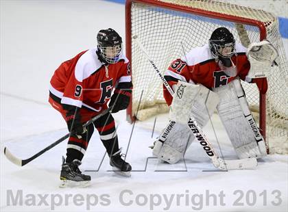 Thumbnail 1 in Warde/Ludlowe vs. East Catholic (CIAC Division II Final) photogallery.
