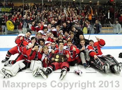 Thumbnail 1 in Warde/Ludlowe vs. East Catholic (CIAC Division II Final) photogallery.