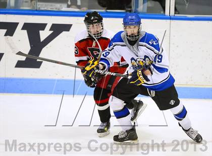 Thumbnail 2 in Warde/Ludlowe vs. East Catholic (CIAC Division II Final) photogallery.