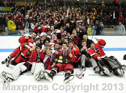 Thumbnail 2 in Warde/Ludlowe vs. East Catholic (CIAC Division II Final) photogallery.