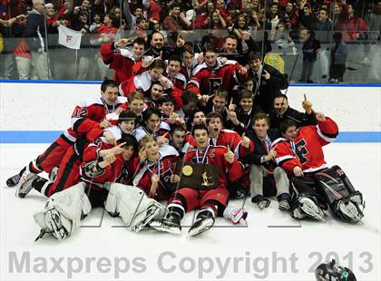 Thumbnail 2 in Warde/Ludlowe vs. East Catholic (CIAC Division II Final) photogallery.