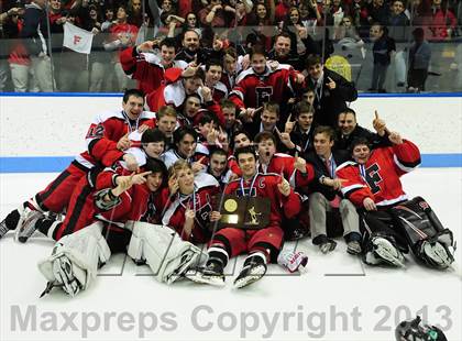 Thumbnail 1 in Warde/Ludlowe vs. East Catholic (CIAC Division II Final) photogallery.