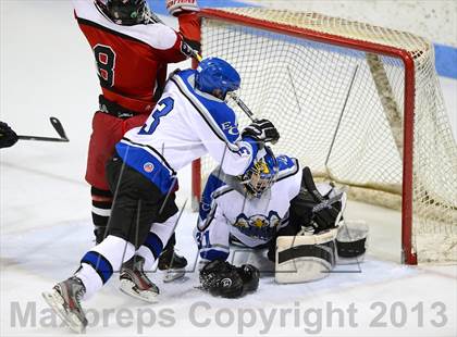 Thumbnail 1 in Warde/Ludlowe vs. East Catholic (CIAC Division II Final) photogallery.