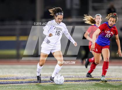 Thumbnail 3 in JSerra Catholic vs. Los Alamitos (CIFSS D1 Final) photogallery.