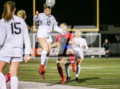 Thumbnail 1 in JSerra Catholic vs. Los Alamitos (CIFSS D1 Final) photogallery.