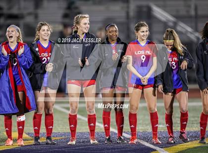 Thumbnail 3 in JSerra Catholic vs. Los Alamitos (CIFSS D1 Final) photogallery.