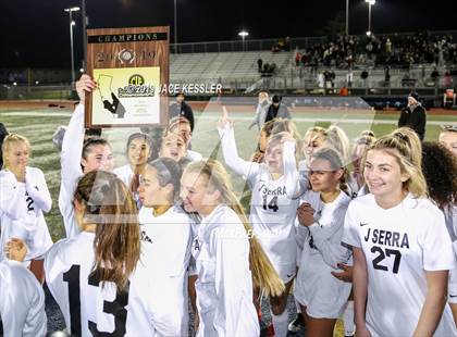 Thumbnail 2 in JSerra Catholic vs. Los Alamitos (CIFSS D1 Final) photogallery.