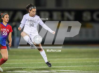 Thumbnail 1 in JSerra Catholic vs. Los Alamitos (CIFSS D1 Final) photogallery.