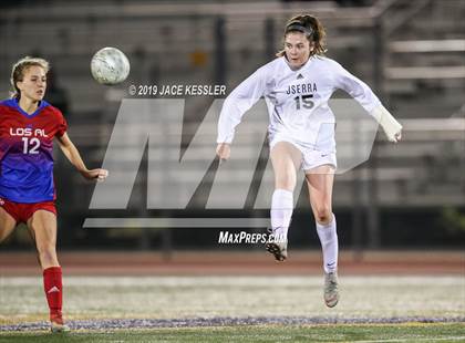 Thumbnail 2 in JSerra Catholic vs. Los Alamitos (CIFSS D1 Final) photogallery.