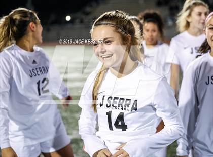 Thumbnail 2 in JSerra Catholic vs. Los Alamitos (CIFSS D1 Final) photogallery.