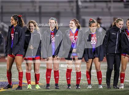 Thumbnail 3 in JSerra Catholic vs. Los Alamitos (CIFSS D1 Final) photogallery.