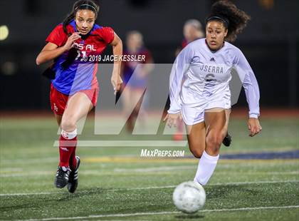 Thumbnail 1 in JSerra Catholic vs. Los Alamitos (CIFSS D1 Final) photogallery.