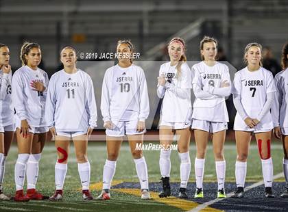 Thumbnail 2 in JSerra Catholic vs. Los Alamitos (CIFSS D1 Final) photogallery.