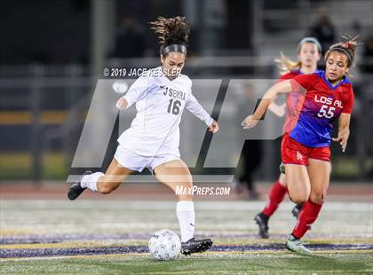 Thumbnail 1 in JSerra Catholic vs. Los Alamitos (CIFSS D1 Final) photogallery.