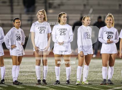 Thumbnail 2 in JSerra Catholic vs. Los Alamitos (CIFSS D1 Final) photogallery.