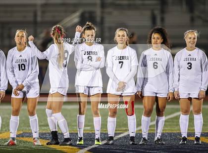 Thumbnail 2 in JSerra Catholic vs. Los Alamitos (CIFSS D1 Final) photogallery.