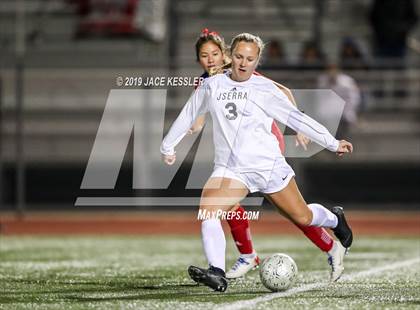 Thumbnail 1 in JSerra Catholic vs. Los Alamitos (CIFSS D1 Final) photogallery.
