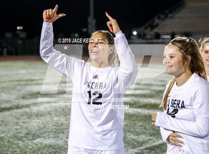 Thumbnail 1 in JSerra Catholic vs. Los Alamitos (CIFSS D1 Final) photogallery.