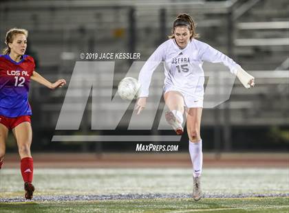 Thumbnail 1 in JSerra Catholic vs. Los Alamitos (CIFSS D1 Final) photogallery.